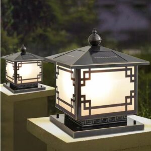 Đèn trụ cổng NLMT cổ điển TD-32-23