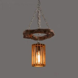 Đèn thả gỗ RUSTIC trang trí nhà hàng, cafe, quán bar RTC-18