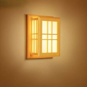 Đèn tường gỗ phong cách Vintage trang trí nhà hàng WAG-07