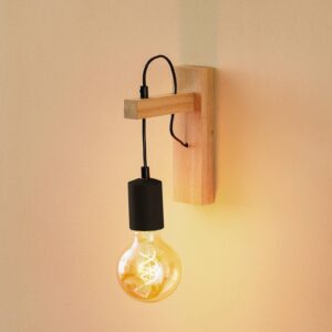 Đèn tường gỗ trang trí nhà hàng WAG-28