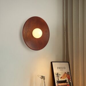 Đèn tường gỗ trang trí phong cách hiện đại WAG-34