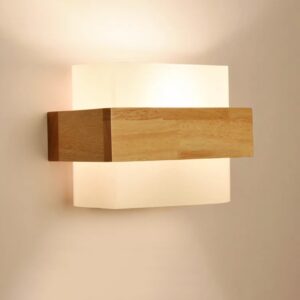 Đèn tường gỗ hiện đại hắt sáng 2 đầu WAG-44