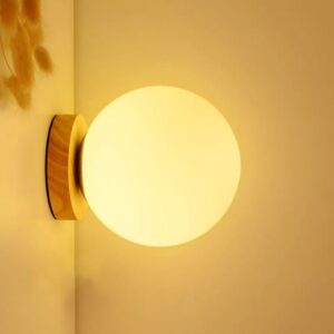 Đèn tường gỗ hiện đại hình trang trí phòng ngủ DTG-45