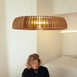 Đèn thả gỗ vintage trang trí nhà hàng, spa DAG-70