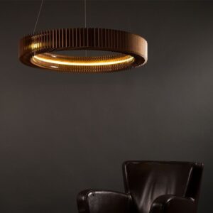 Đèn thả gỗ vintage sang trọng trang trí nhà hàng, spa DAG-71