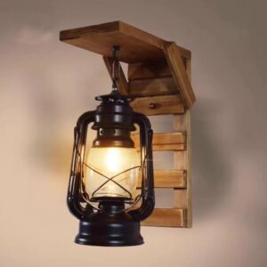 Đèn tường gỗ trang trí hiện đại WRT-25