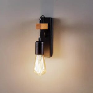 Đèn tường gỗ độc đáo trang trí quán cafe hiện đại WAG-81