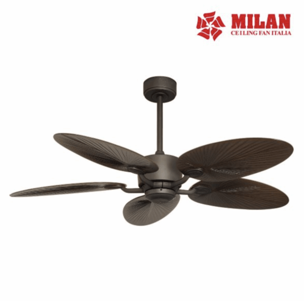 Quạt trần 5 cánh cọ địa trung hải sang trọng MILAN FY520