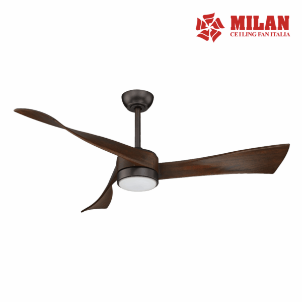 Quạt trần đèn LED 3 cánh kiểu dáng trẻ trung hiện đại MILAN FY510