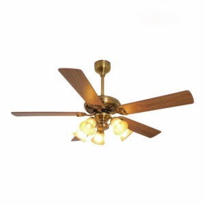 Quạt trần đèn 5 cánh tân cổ điển QT-503M