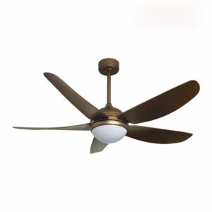 Quạt trần đèn 5 cánh kiểu dáng trẻ trung hiện đại QT-509M
