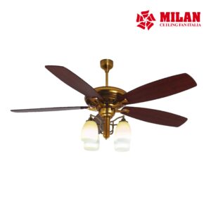 Quạt trần đèn 5 cánh kiểu dáng tân cổ điển sang trọng MILAN FY508