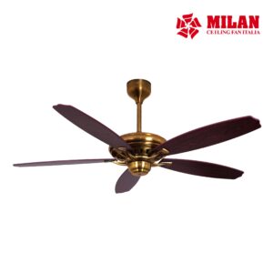 Quạt trần đèn 5 cánh kiểu dáng tân cổ điển sang trọng MILAN FY508 (không đèn)