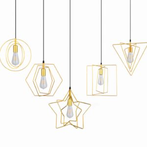 Đèn thả đa hình dáng trang trí hiện đại độc đáo ĐT-2823/GD