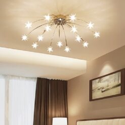 Đèn chùm hiện đại mưa sao băng trang trí phòng khách THCN 65-20