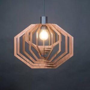 Đèn thả gỗ độc đáo trang trí hiện đại DAG-120