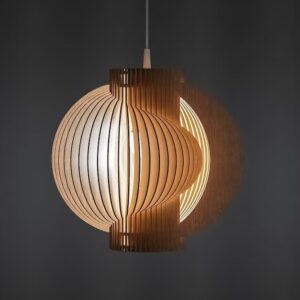 Đèn thả gỗ độc đáo trang trí hiện đại DAG-127