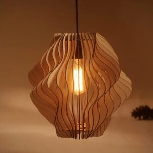 Đèn thả gỗ độc đáo trang trí hiện đại DAG-130B
