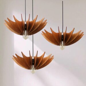 Đèn thả gỗ độc đáo trang trí hiện đại DAG-142