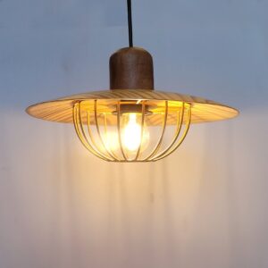 Đèn gỗ thả độc đáo trang trí hiện đại CARUM 2