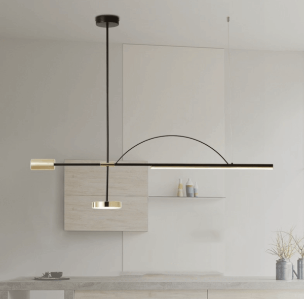Đèn chùm LED thả ngang hiện đại TTK.133