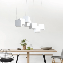 Đèn chùm hình khối đan xen hiện đại THD.7043