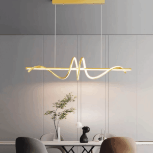 Đèn chùm thả ngang uốn lượn hiện đại TTK.136