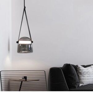 Đèn thả thuỷ tinh xám khói trang trí hiện đại TT.61