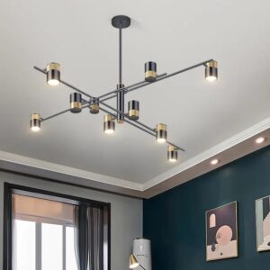 Đèn chùm 10 bóng trang trí hiện đại TTK.4001