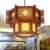 Đèn thả gỗ trang trí phòng thờ DGAD-16