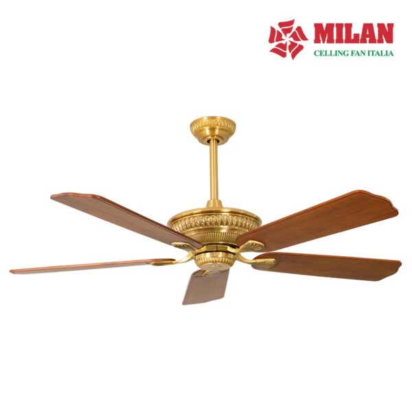 Quạt trần 5 cánh sang trọng MILAN  FY586 ( KHÔNG ĐÈN)