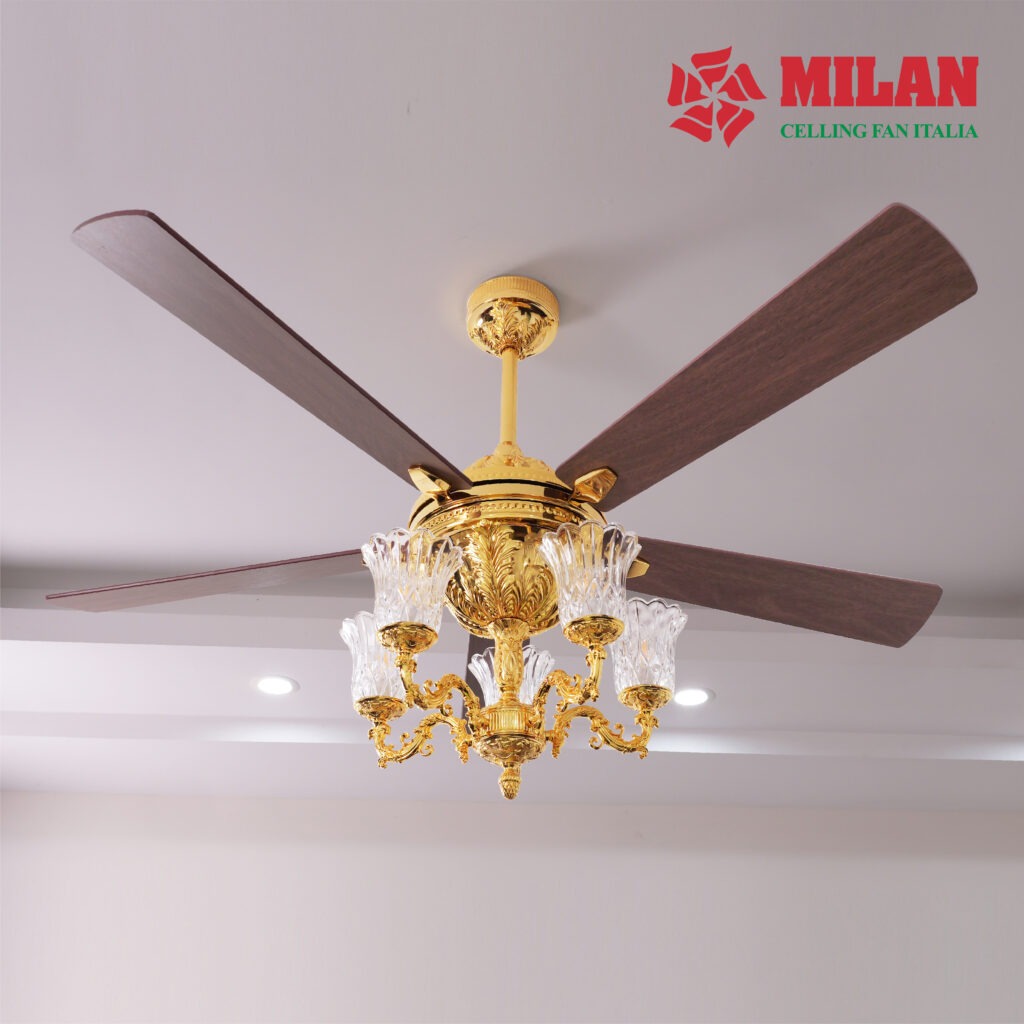 Quạt trần đèn 5 cánh MILAN FY968