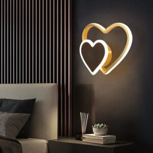 Đèn LED gắn tường hình trái tim hiện đại GT-3015-23