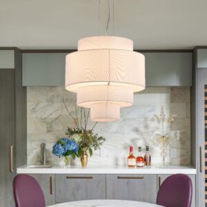 Đèn Thả Chao Vải 4 Lớp Hiện Đại Trang Trí Bàn Ăn ATV-25