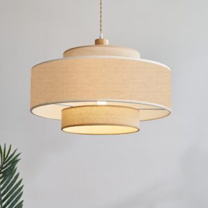 Đèn Thả Chao Vải 3 Lớp Hiện Đại Trang Trí Bàn Ăn ATV-26