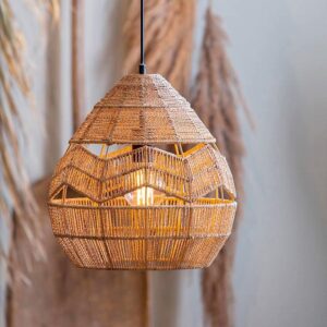 Đèn Thả Dây Thừng Vintage Trang Trí Homestay TAT-14
