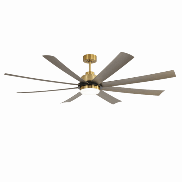 Quạt trần đèn 8 cánh phong cách hiện đại QViFa - 435