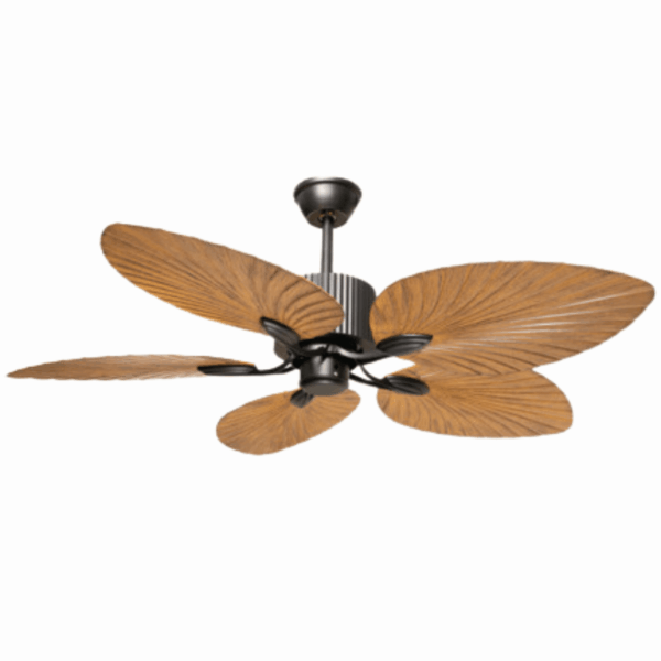 Quạt trần 5 cánh cọ địa trung hải sang trọng QViFa - 77
