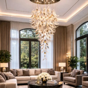 Đèn Chùm Thiết Kế Thông Tầng APL114