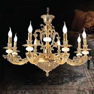 Đèn Chùm Hợp Kim Cổ Điển CNQT131-21