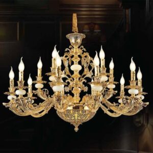 Đèn Chùm Hợp Kim Cổ Điển CNQT132-21