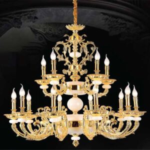 Đèn Chùm Hợp Kim Cổ Điển CNQT135-21