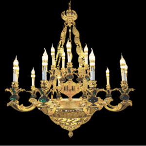 Đèn Chùm Xi Vàng Cổ Điển CNQT200