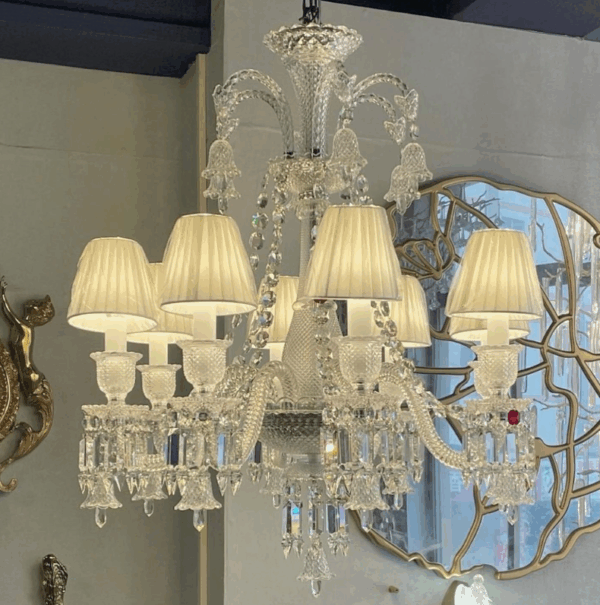Đèn Chùm Pha Lê Baccarat Sang Trọng DCT.1007