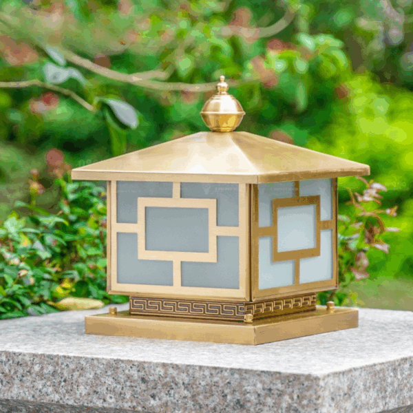 Đèn trụ cổng hiện đại DT07