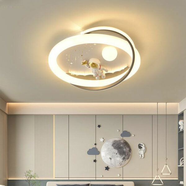Đèn ốp trần mica hiện đại trang trí phòng khách MO-9101