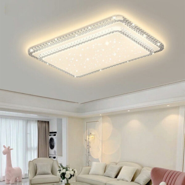 Đèn ốp trần mica cao cấp trang trí phòng khách OT8520CN