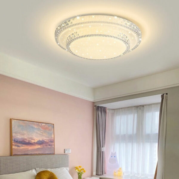 Đèn ốp trần mica cao cấp trang trí phòng khách OT8520T