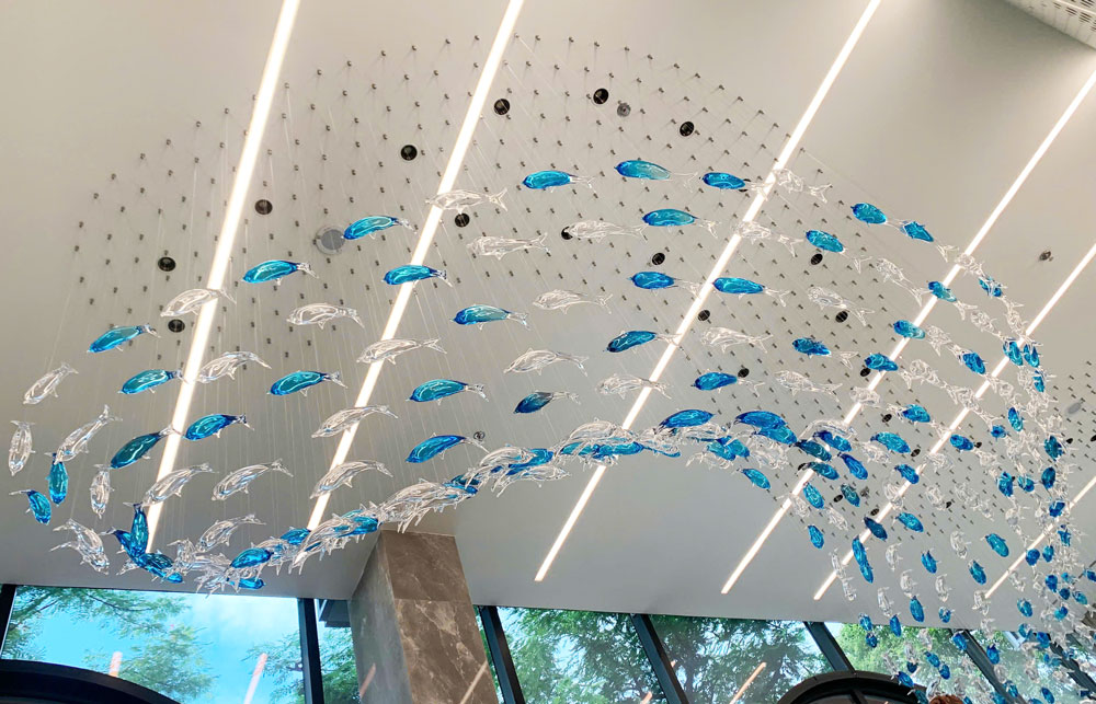 Dự Án Đèn Thông Tầng Cá Heo