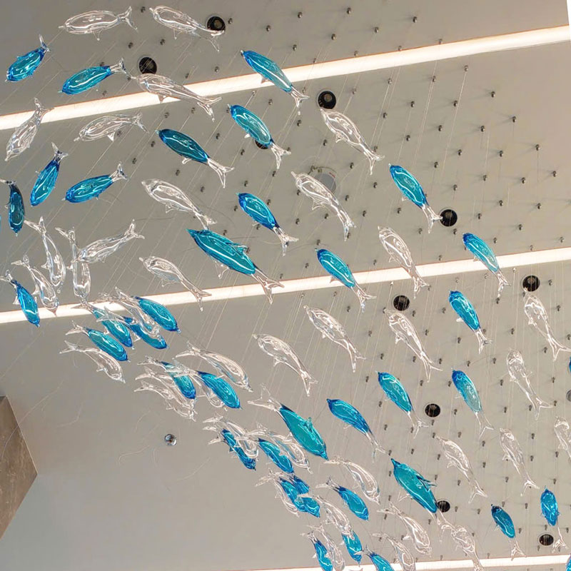 Dự Án Đèn Thông Tầng Cá Heo